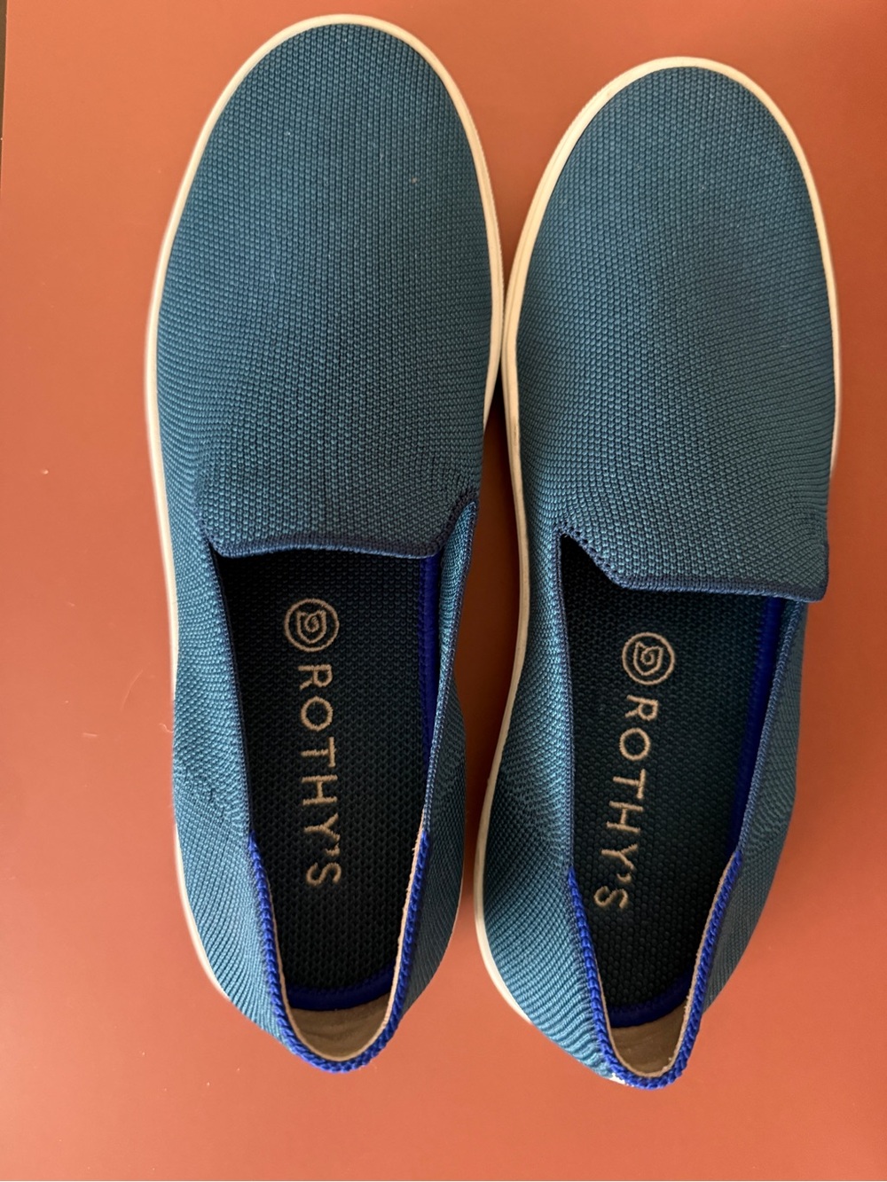 Rothy’s Deep Teal Sneaker size 9